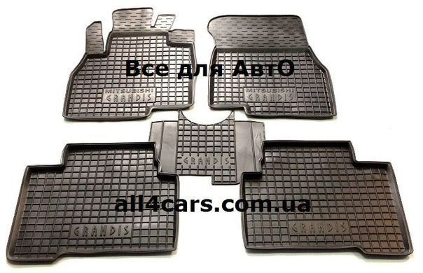 Килимки в салон Mitsubishi Grandis з 2003р., 5 місць (Avto-Gumm, поліуретан)