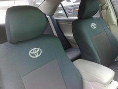 Авточехлы Toyota Avensis 3 '2009-2018г. (Автоткань, ТМ Elegant)