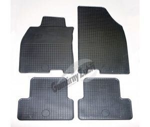 Коврики в салон Renault Megane 3 2008-2015г. (Gumarny Zubri, резина)