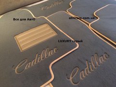 Ворсовые коврики Cadillac Escalade 2006-2014г. 3 ряда (STANDART)