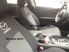 Авточехлы Mazda CX-5 '2012-17г., с зад. подлокотником (Автоткань, ТМ Elegant)