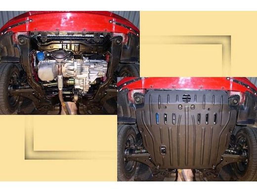 Защита картера двигателя Полигон-Авто KIA Cerato 1,6л;2,0л 2004-2009г. (кат. St)