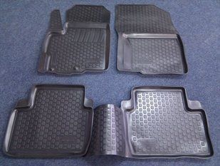Коврики в салон Mitsubishi Outlander XL 2010-2012г. (Element, полиуретан)