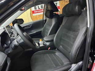 Авточохли з екошкіри та алькантари Toyota RAV-4 з 2019р., "Tuning Cobra"