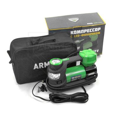 Компресор автомобільний з LED-ліхтариком Armer ARM-F40