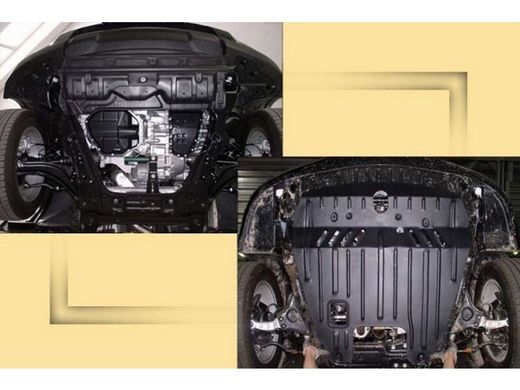 Защита картера двигателя Полигон-Авто KIA Opirus 3,8л с 2007г. (кат. А)