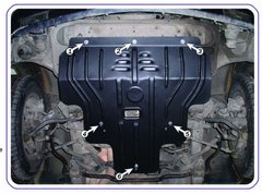 Защита картера двигателя Полигон-Авто BMW 525ix 4WD (E34) 1987-1996г. (кат. St)