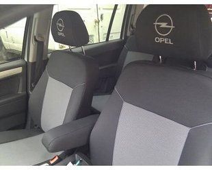 Авточехлы Opel Zafira B 5 мест 2005-2011г. (Автоткань, EMC-Elegant Classic)