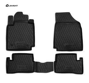 Килимки в салон Nissan Micra 2005-2011р. (Element, поліуретан)