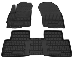 Коврики в салон Mitsubishi Outlander XL '2007-2012г. (Avto-Gumm, полиуретан)