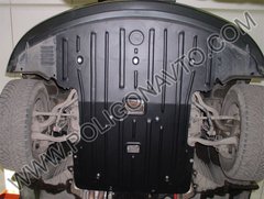 Защита картера двигателя Полигон-Авто BMW 523i-525 (E60) 2,5;2,0D c 2005г. (кат. D)