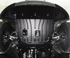 Защита картера двигателя Полигон-Авто HYUNDAI Santa Fe 2,2CRDI; 2,4л AКПП с 2013г. (кат. A)
