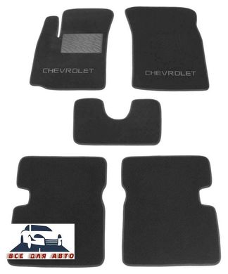 Ворсовые коврики Chevrolet Aveo (T250) с 2006г. (STANDART)