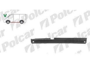 Порог левый Mercedes Vito (W638) 1996-2003гг. длинный